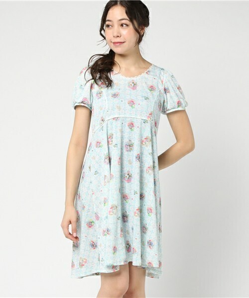 franche lippee フラワーボールワンピース