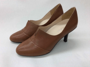 everydayCREA 【CR00754】everydayCREA / Vラインミドルパンプス（BROWN）