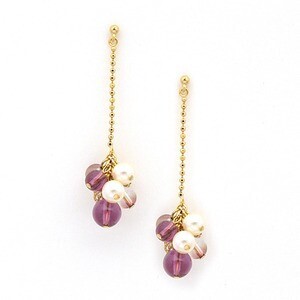 Grosse Glace Juciy by Riyo グレープ　ピアス