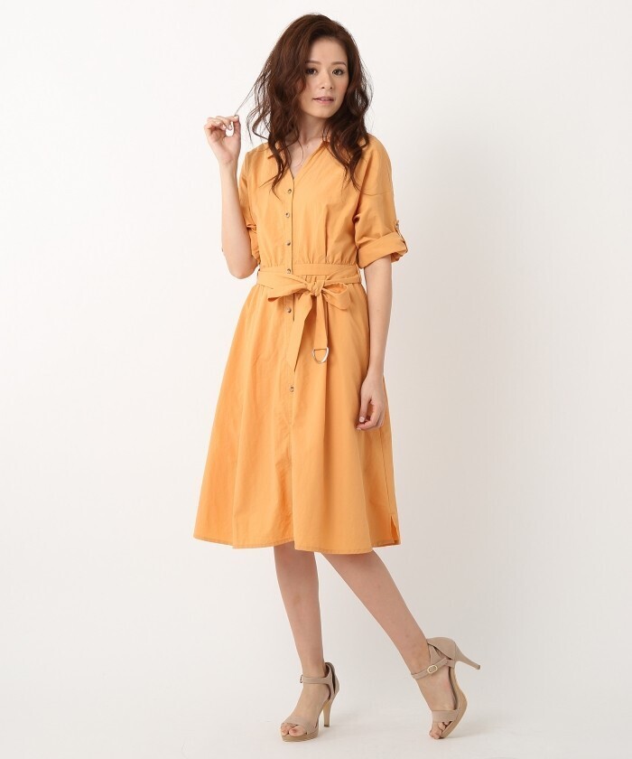 MEW'S REFINED CLOTHES 2WAYシャツワンピース