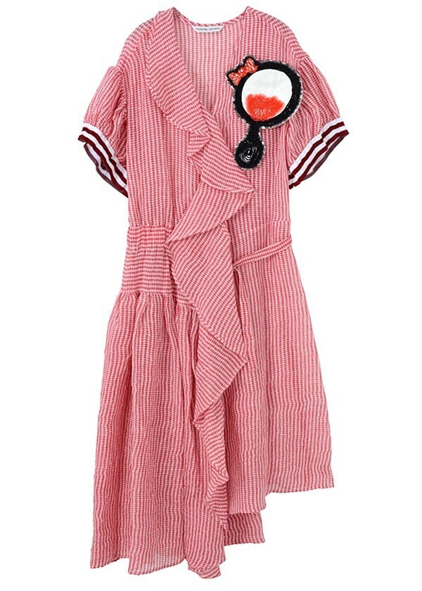 TSUMORI CHISATO コットンリネンカラミワッシャー