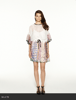 Alice McCall プリント柄ワンピース