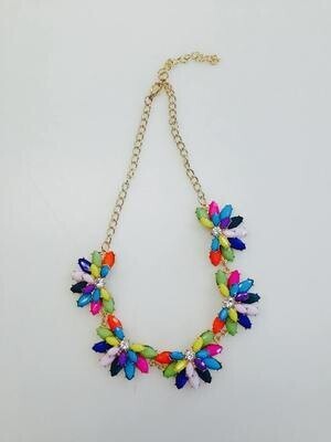 JILLSTUART COLOR FLOWER NECK LACE