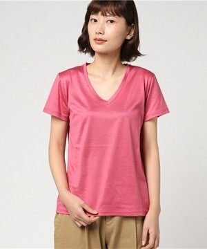TONAL ドライVネック半袖カットソー