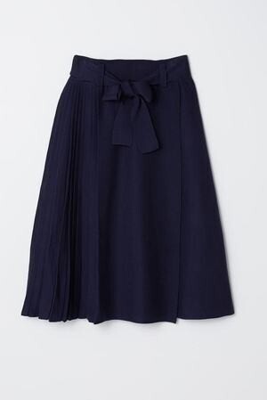 Oblekt アシンメトリープリーツスカート