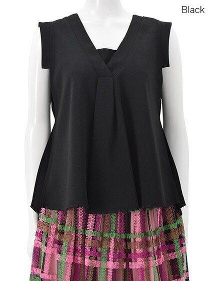Chesty Washable V-neck Tops