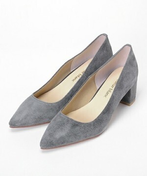 le.coeur blanc チャンキーヒールパンプス
