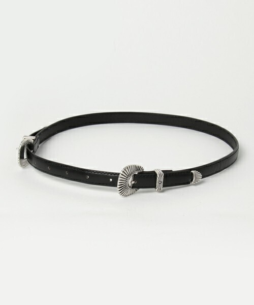 moussy TWO BUCKLE BELT