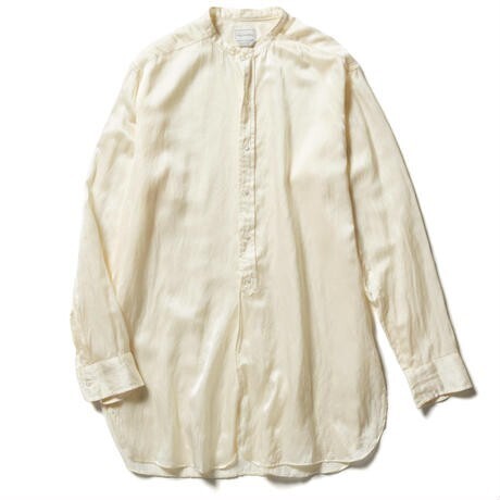 FILL THE BILL MERCANTILE SILK COTTON BAND COLLAR SHIRTS