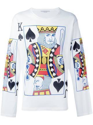 Stella McCartney Playing Cards Tシャツ
