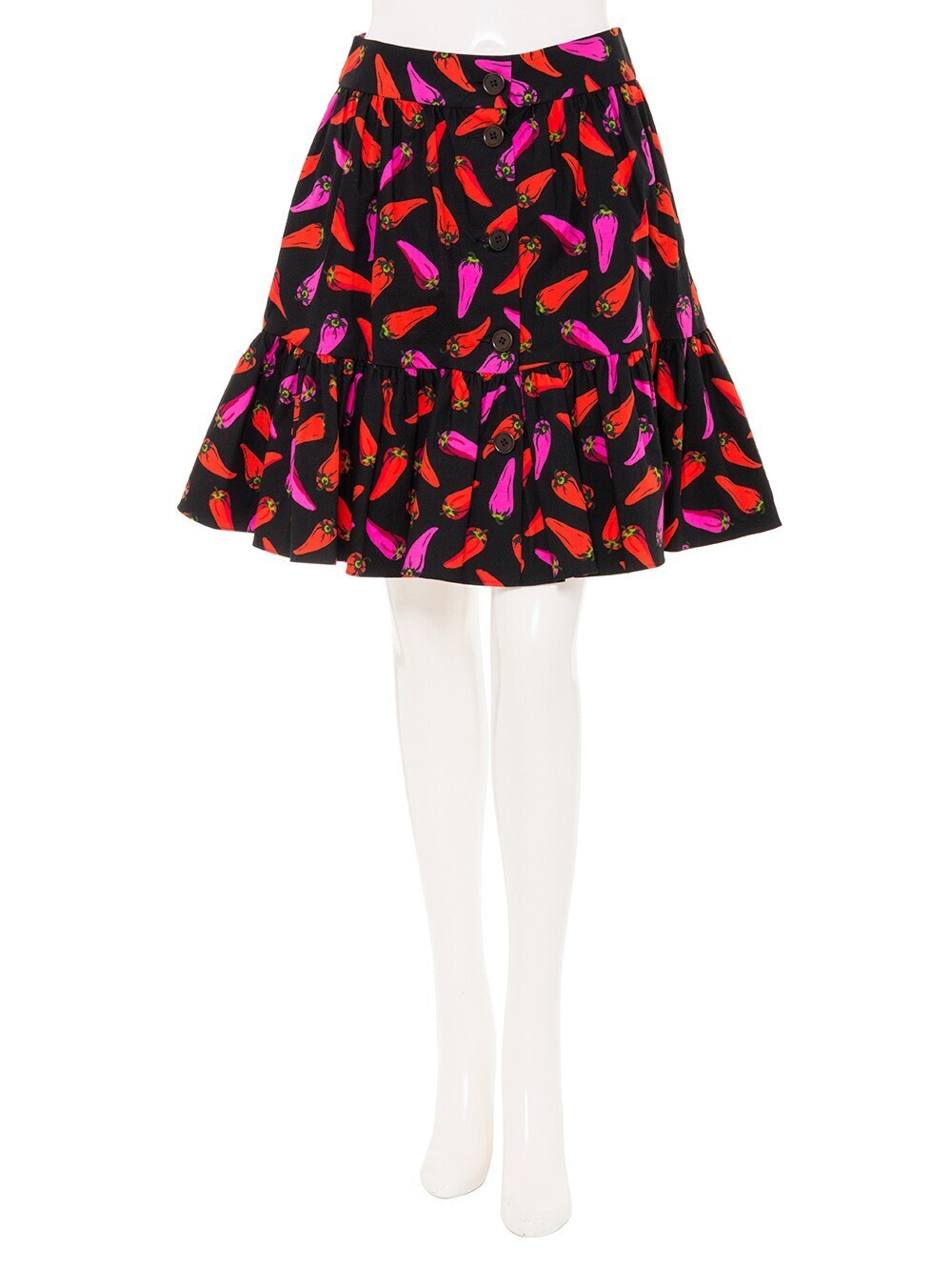 kate spade new york オート スタッフ ホット ペッパー フラウンス スカート