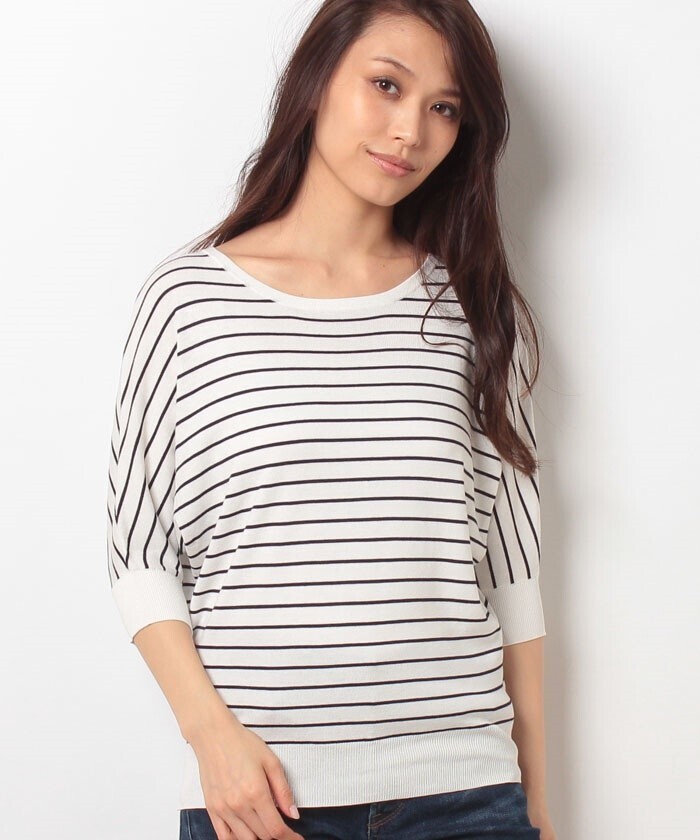 Te chichi Techichi　Ry75Ny25ドルマン袖PO