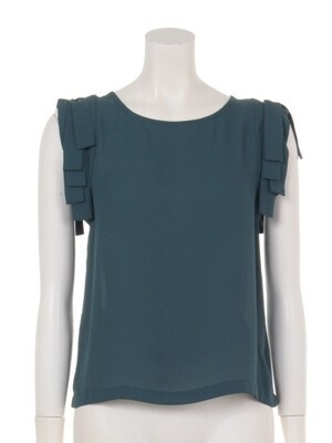LADYMADE ショルダースリットリボンTOPS