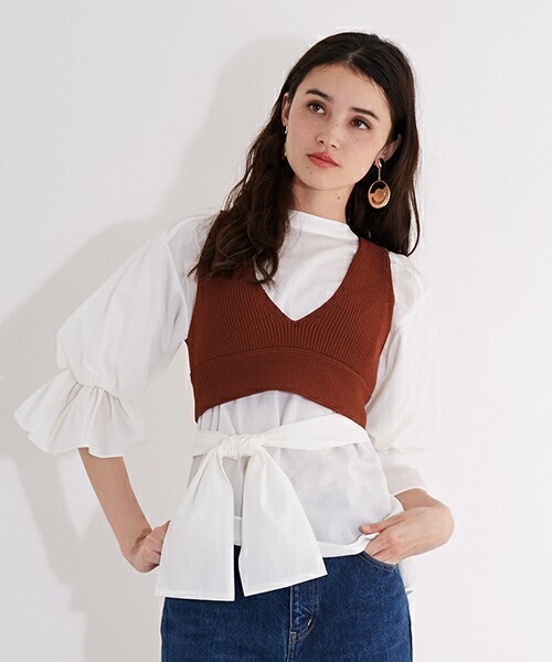 UNITED TOKYO ニットブラTOP