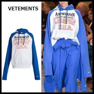 vetements vetements ヴェトモン×チャンピオン オーバーサイズ パーカー