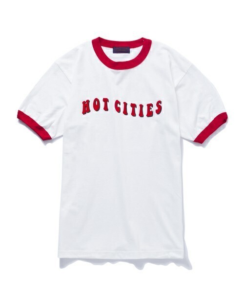 Aymmy in the batty girls HOT CITIES リンガーTシャツ