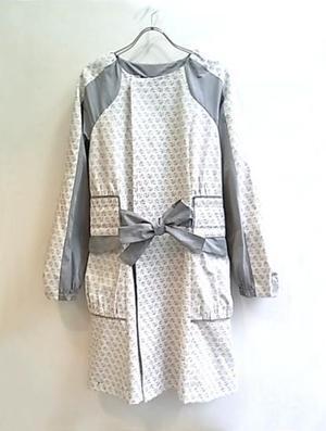 NAVY.WO モノグラムコート