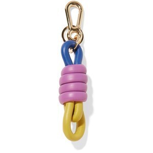 LOEWE Knotted leather keychain