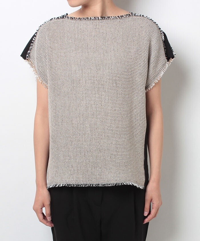 LANVIN COLLECTION ミックスカラミプルオーバー