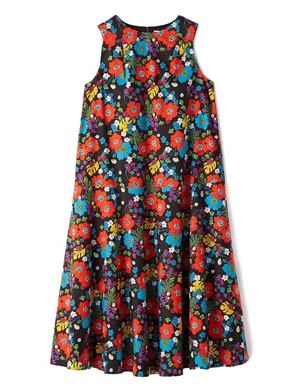 Banner Barrett RETRO FLORAL PRINT DRESS