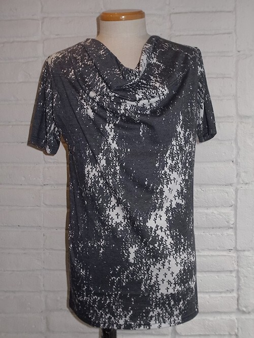 kiryuyrik T/C TENJIKU Drape Neck T-shirts