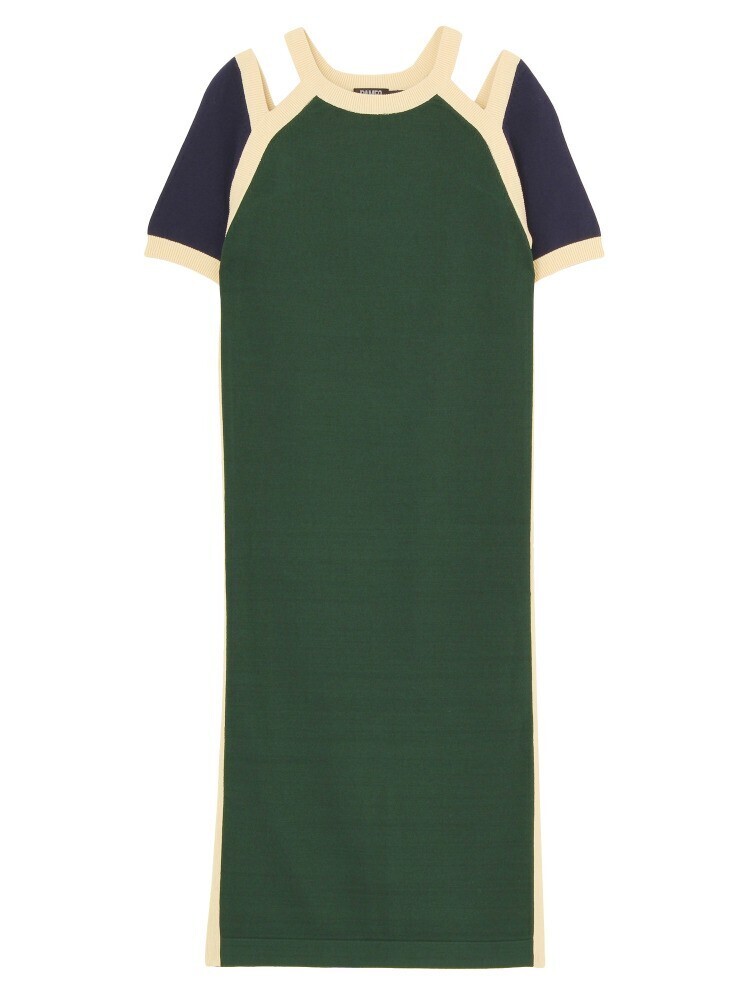 PAMEO POSE STRAIT LINE KINIT DRESS