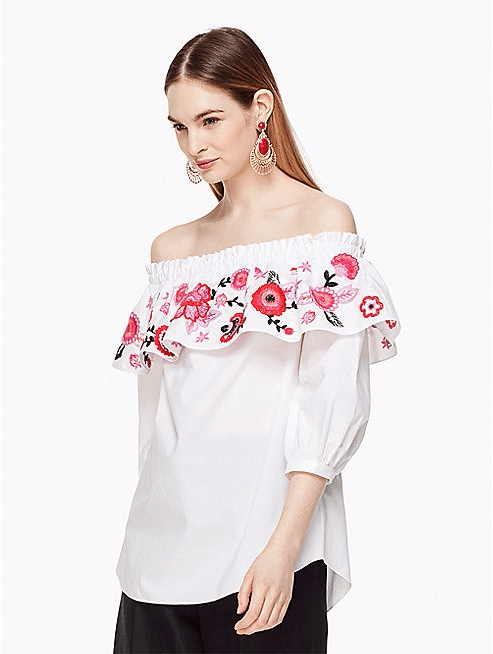 kate spade new york MERCER TOP