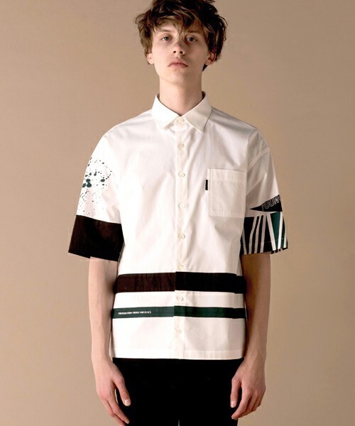 Education from Youngmachines MENS スケーターシャツ