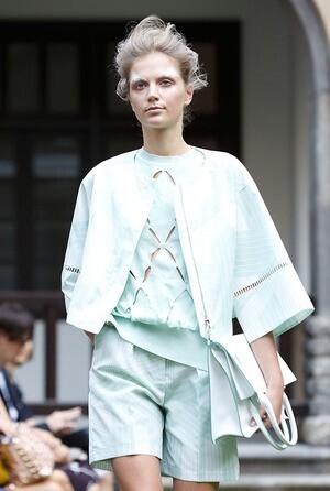 Hanae Mori manuscrit 2017ss ブラウス