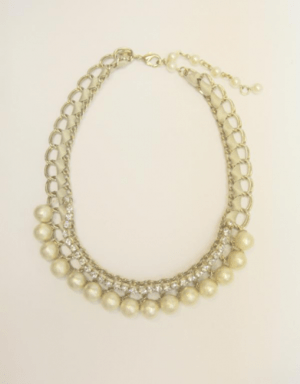 VENDOME BOUTIQUE 【VBPN405439DW】VENDOME BOUTIQUE / コットンパールショートネックレス