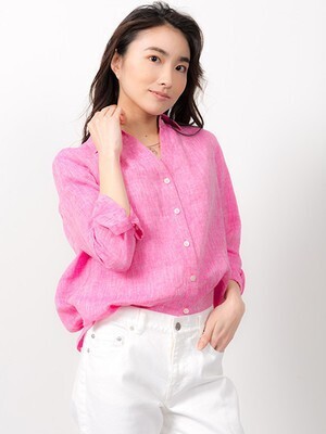 TONAL フレンチリネンシャツ