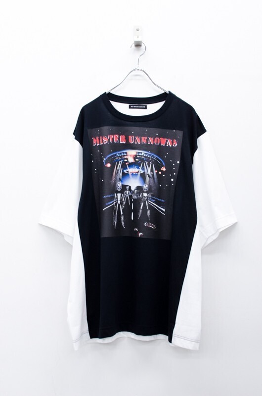 DIET BUTCHER SLIM SKIN Mister unknown over T-shirts - WHITE/BLACK