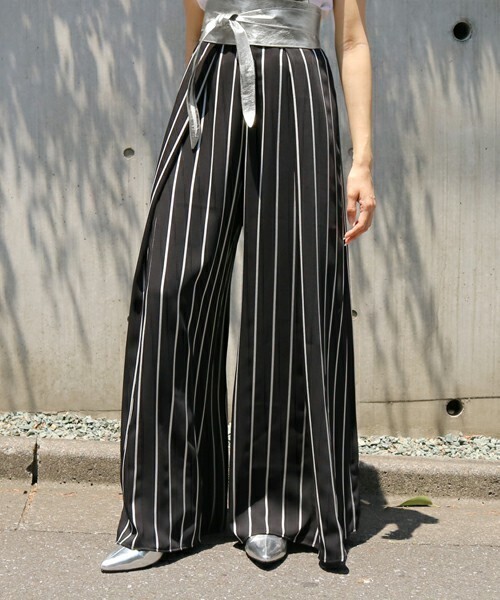 AULA AILA STRIPEWRAP PANTS