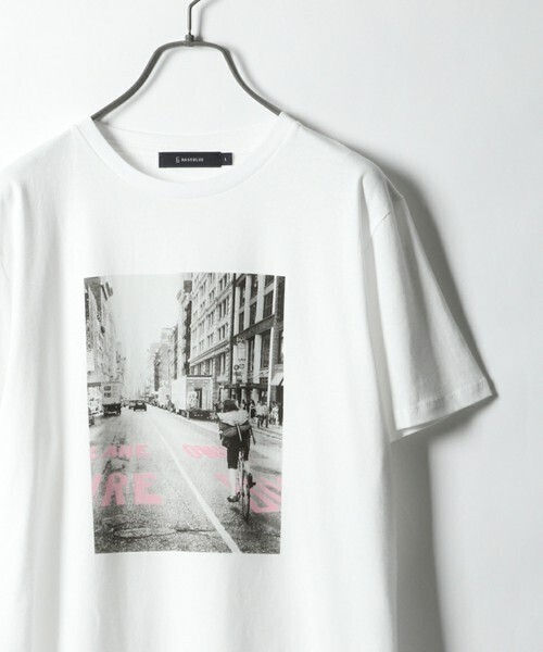 RAGEBLUE フォトプリントTシャツ