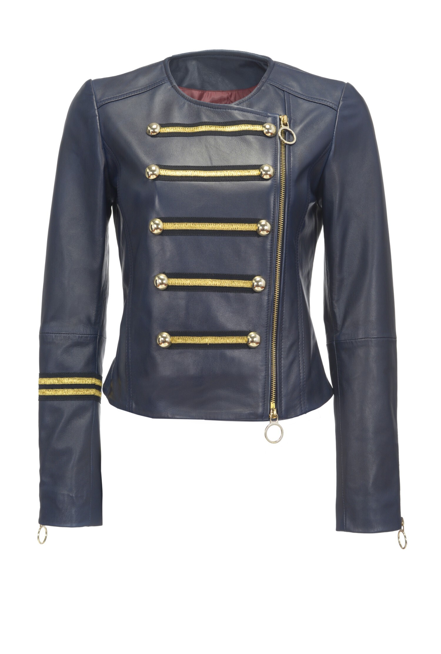 PINKO Soft nappa leather jacket