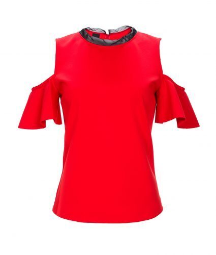 PINKO Sleeveless top in technical full Milano