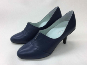 everydayCREA 【CR00741】everydayCREA / Vラインミドルパンプス（NAVY）