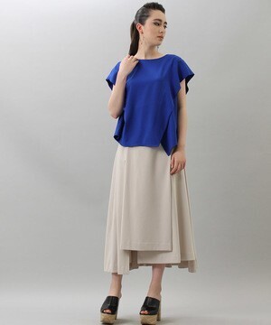 RACEA フロントタックアシメトリーブラウス | すべての商品 | RACEA ONLINE STORE　ラシア公式通販サイト