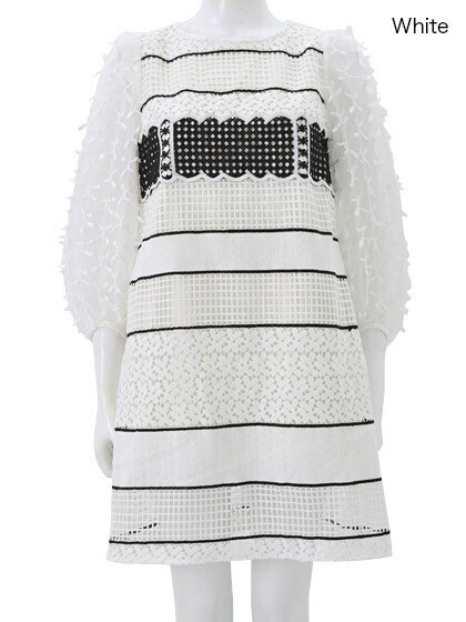 Chesty Mesh Lace Onepiece