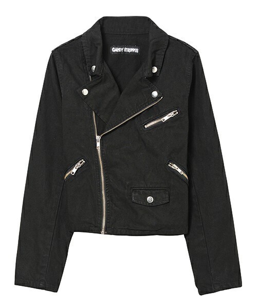 Candy Stripper MAD SUCKER DENIM RIDER'S JACKET