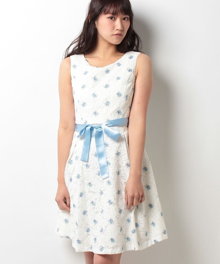 LAISSE PASSE PetitFlowerレースワンピース