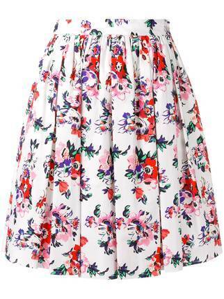 MSGM Gonna Fiore プリーツスカート