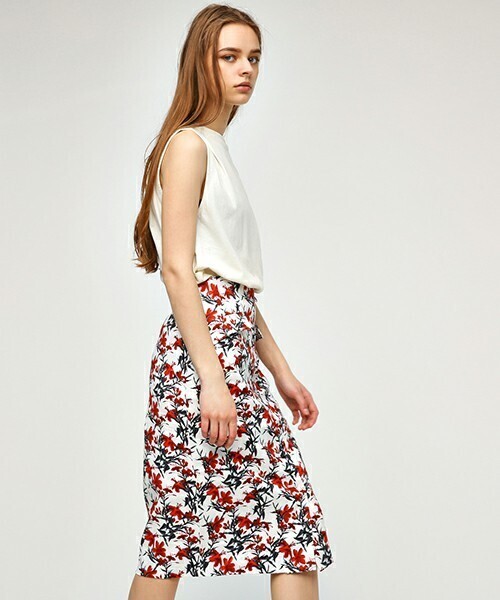 moussy WATER COLOR FRONT BUTTON SK