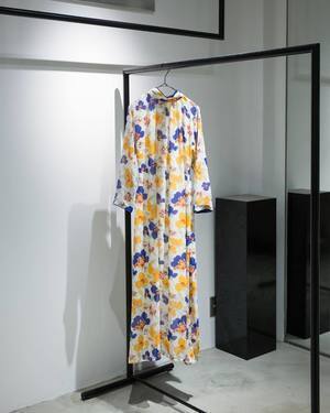LUIK vintage flower pattern dress