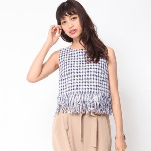 QUEENS COURT 【61049】【セットアップ対応】FANCYトップス