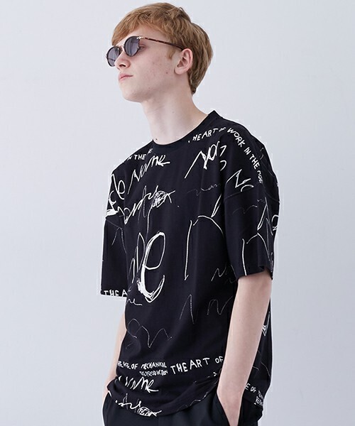 Name. <STUDIOUS限定>総柄ビッグTEE