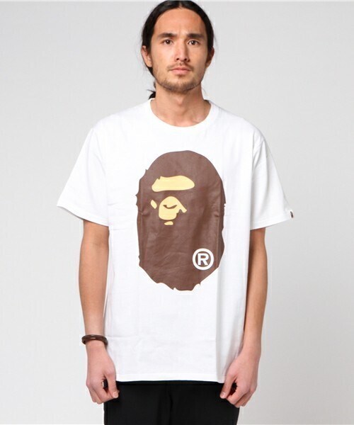 A BATHING APE BIG APE HEAD TEE M