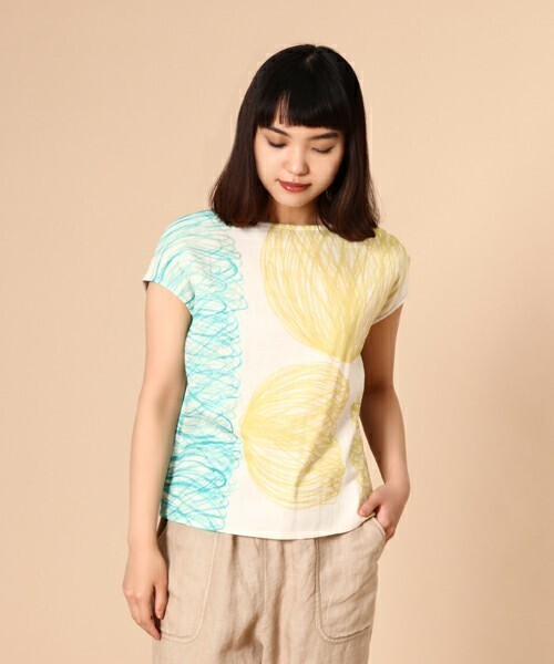 conges payes Naomi Ito Textile ブラウス