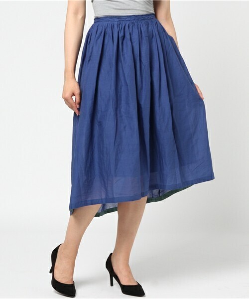 conges payes ウエストタックスカート