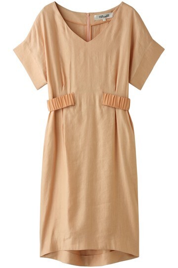 DIANE von FURSTENBERG Vネックワンピース